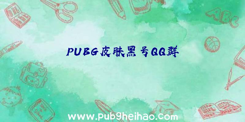 PUBG皮肤黑号QQ群